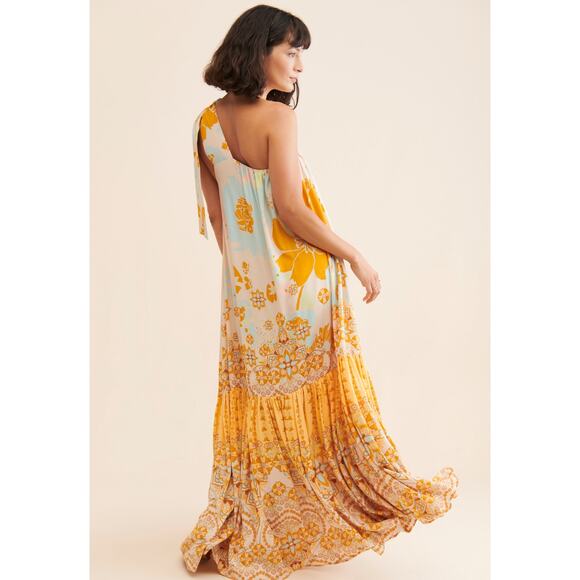 NWT Free People Cote D Azur Maxi Dress Ivory -XS - Picture 5 of 10